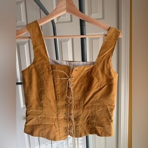 Handmade corset top